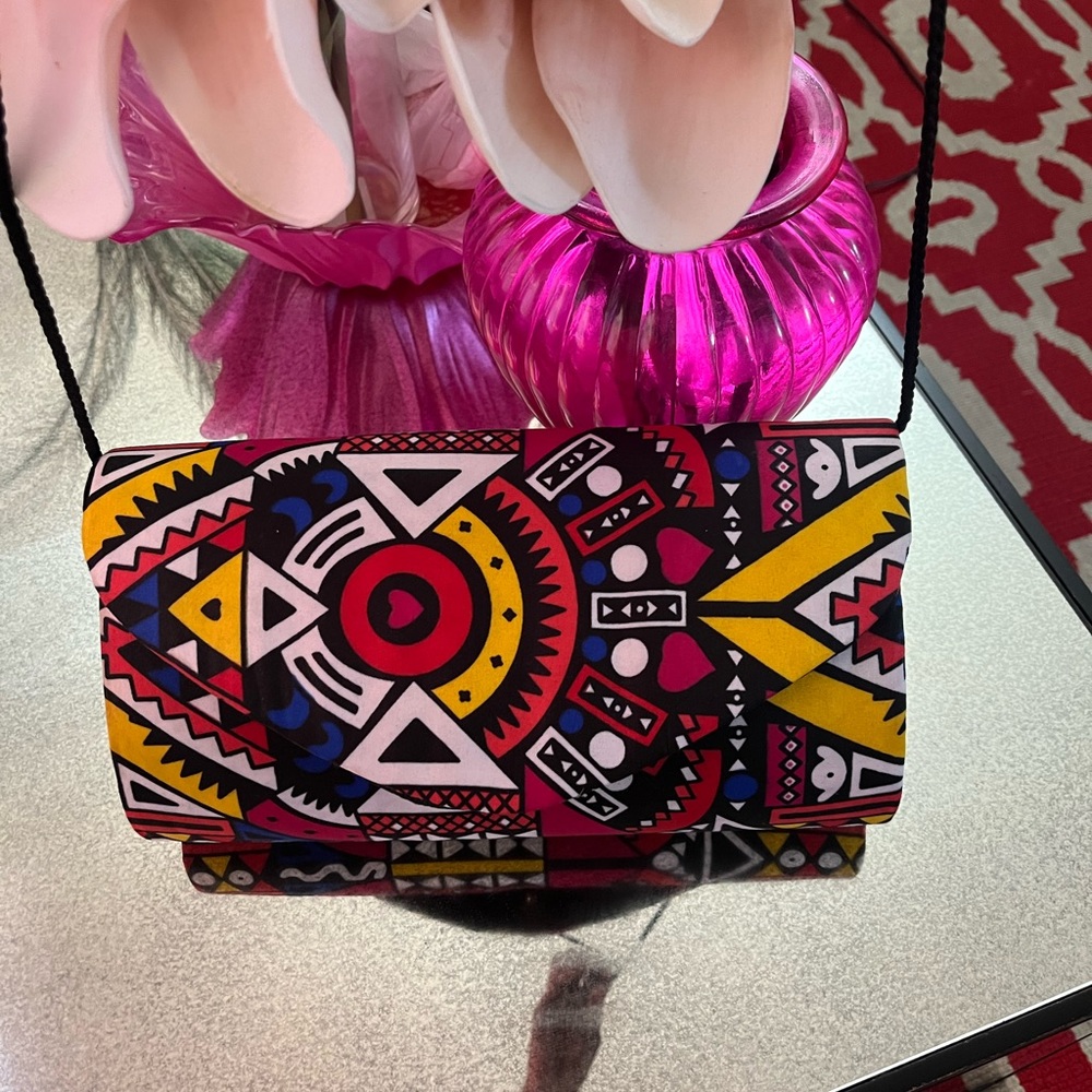 African print, bag made with african material